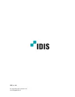 Preview for 54 page of Idis DC-D1011 Operation Manual