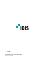 Предварительный просмотр 40 страницы Idis DC-D1223F Quick Manual