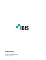 Предварительный просмотр 60 страницы Idis DC-D1223F Quick Manual