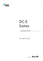 Предварительный просмотр 1 страницы Idis DC-E1212WR Installation Manual