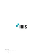 Preview for 23 page of Idis DC-S1163F Installation Manual