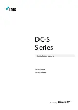 Предварительный просмотр 1 страницы Idis DC-S1283WHX Installation Manual