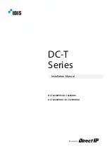 Idis DC-T4236 Series Installation Manual предпросмотр