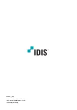 Предварительный просмотр 18 страницы Idis DC-Y6516X Installation Manual