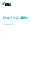 Предварительный просмотр 1 страницы Idis DirectCX MNC5230BR Installation Manual