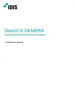 Idis DirectCX TC-D42 RX Series Installation Manual preview