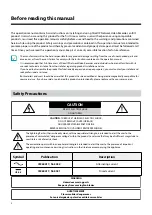 Предварительный просмотр 2 страницы Idis DR-2300P Series Operation Manual