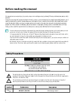 Preview for 2 page of Idis DR-3104P Operation Manual