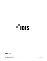 Idis DR-4100 Series Quick Manual предпросмотр