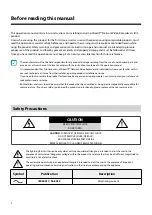 Предварительный просмотр 2 страницы Idis DR-6100P Series Operation Manual