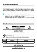 Предварительный просмотр 2 страницы Idis DR-6316PS Operation Manual