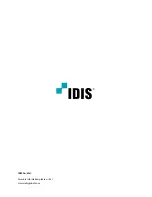 Preview for 25 page of Idis IR-300 Installation Manual