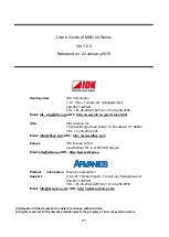 Предварительный просмотр 271 страницы IDK MSD-5401 User Manual