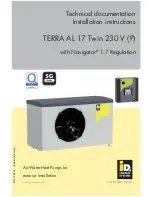 Preview for 1 page of IDM-Energiesysteme TERRA AL 17 Twin Technical Documentation Installation Instructions