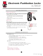 Предварительный просмотр 4 страницы IDN EL730SLR User Manual