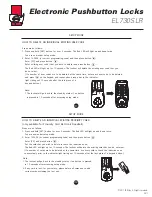 Предварительный просмотр 17 страницы IDN EL730SLR User Manual