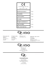 Preview for 32 page of iDo PORSGRUND Seven D 37210 Users' Installation And Service Instructions