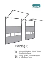 idomus IDO PRO (HL) Mounting, Operation And Maintenance Instructions preview