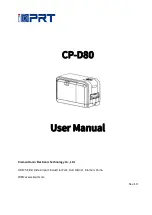 Предварительный просмотр 1 страницы iDPRT CP-D80 User Manual