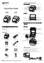 Preview for 1 page of iDPRT iE4P Quick Start Manual