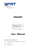 iDPRT SP410BT User Manual preview