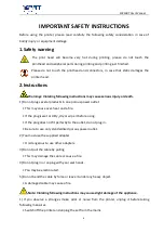 Preview for 4 page of iDPRT SP410BT User Manual