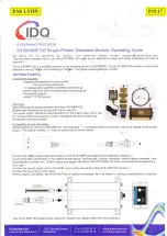 IDQ id100-MMF100 Operating Manual предпросмотр