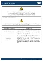 Предварительный просмотр 22 страницы IDROBASE Stella 1000-100/11 Operator'S Manual