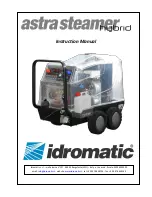 Idromatic Astra Steamer Hybrid Instruction Manual preview