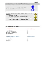 Предварительный просмотр 20 страницы Idromatic Astra Steamer Hybrid Instruction Manual