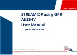 Предварительный просмотр 1 страницы IDS GeoRadar STREAM DP User Manual