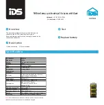 Preview for 14 page of IDS VX PRO Series Product User Manual