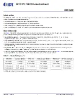 Preview for 1 page of IDT 82P33731 User Manual