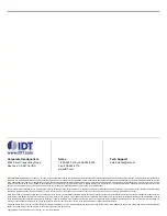 Preview for 30 page of IDT 82V3911 User Manual