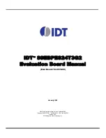 IDT 89EBPES24T3G2 Manual preview