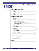 Preview for 3 page of IDT 89EBPES24T3G2 Manual