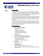 Предварительный просмотр 19 страницы IDT 89HPES24N3A User Manual