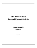 IDT CPS-12 User Manual preview