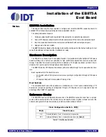 Preview for 13 page of IDT EB8T5A Eval Board Manual