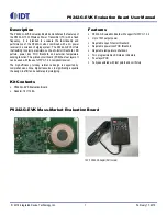 IDT P9242-G-EVK User Manual preview