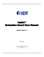 Preview for 1 page of IDT PEB383 (QFN) User Manual