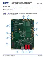 Preview for 1 page of IDT PhiClock 9FGV1001 User Manual