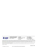 Preview for 35 page of IDT Tsi382 LQFP User Manual