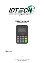 IDTECH IDMR-PBT93133TEB User Manual preview