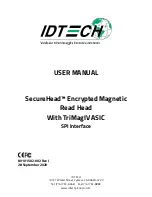 Предварительный просмотр 1 страницы IDTECH SecureHead SPI User Manual