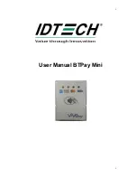 IDTECH ViVOpay BTPay Mini User Manual preview