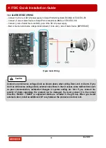 Preview for 22 page of IDTECK iTDC EIO8 Quick Installation Manual