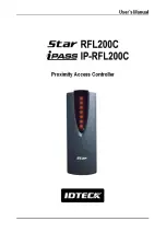 IDTECK Star IP-RFL200C User Manual предпросмотр