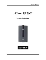 IDTECK Star RF TINY User Manual preview