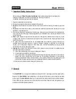 Preview for 3 page of IDTECK Star RFK101 User Manual